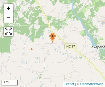 Map of Bible Wesleyan Christian School