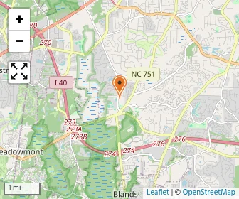 Map of Bryson Christian Montessori School