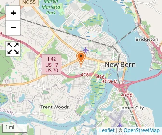 Map of Calvary Baptist Church School