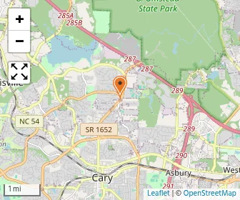 Map of Cary Academy