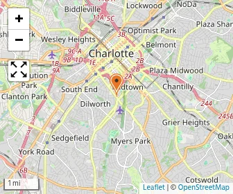Map of Charlotte Lutheran School