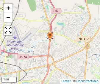 Map of King's Memorial Christian Academy