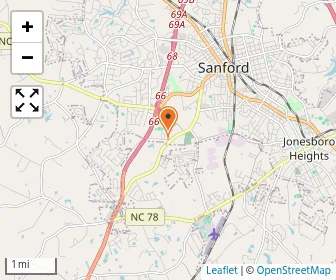 Map of Lee Christian School