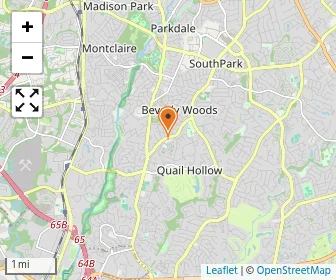 Map of Sharon Baptist Weekday School