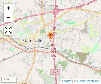 Map of Statesville Montessori School