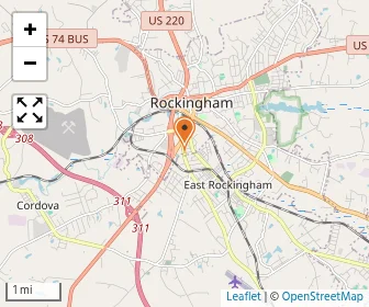 Map of Temple Christian School