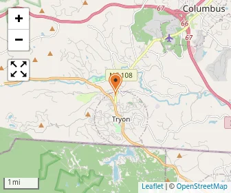 Map of Tryon Seventh-day Adventist School