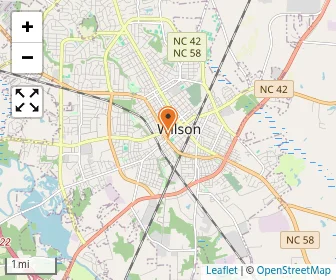 Map of Wilson Christian Academy