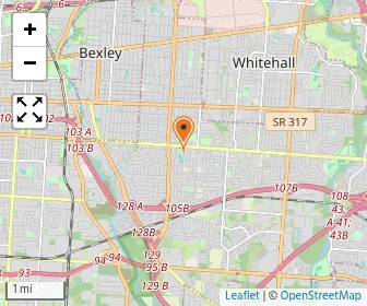 Map of Bishop Hartley High School