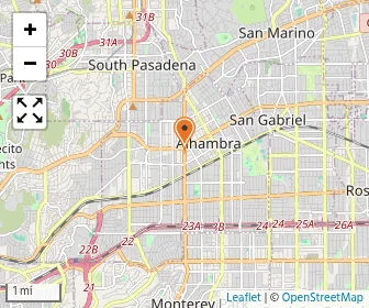 Map of Foothill Preparatory School