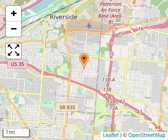 Map of East Dayton Christian School