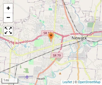 Map of Newark Catholic High School