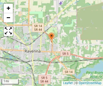 Map of Ravenna Christian School