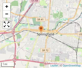 Map of Springfield Christian School