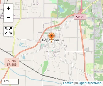 Map of Ss Peter & Paul School