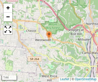 Map of St. Catharine Of Siena School