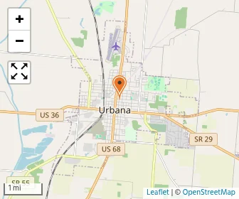 Map of Catholic Central Elementary - Urbana Campus