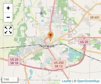 Map of Norwalk Catholic School - Elementary School