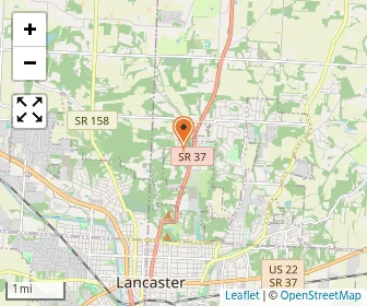 Map of William V Fisher Catholic High School
