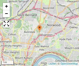 Map of Xavier University Montessori Lab School