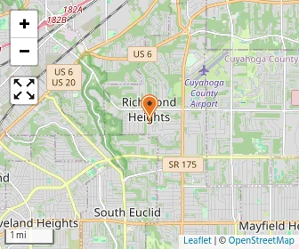 Map of The Heights Learning Center