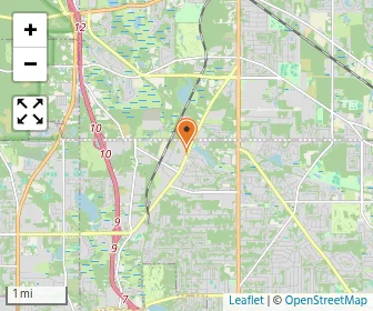 Map of Kids Country Stow