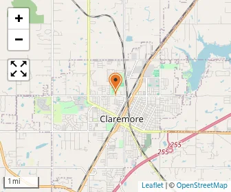 Map of Claremore Christian School