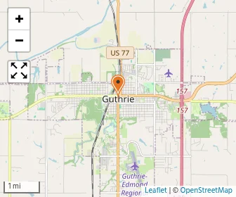 Map of Guthrie Christian School