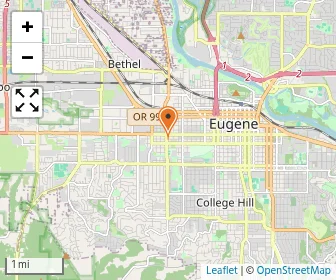 Map of Looking Glass Riverfront School & Career Center