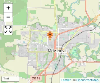 Map of Mcminnville Adventist Christian School