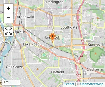 Map of Milwaukie Covenant Preschool A