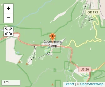 Map of Mt. Hood Academy