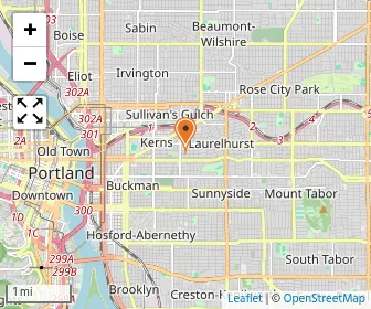 Map of Pacific Crest Community School