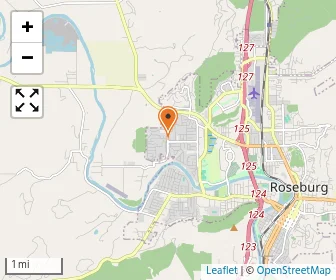 Map of Roseburg Christian Academy