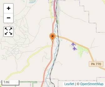 Map of Custer City Private School