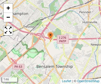 Map of Bensalem Baptist School