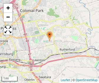 Map of Bishop Mcdevitt High School