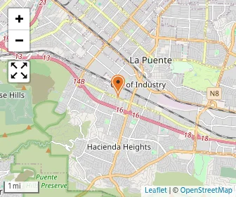 Map of Hacienda Christian School