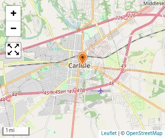 Map of Carlisle Early Education Center