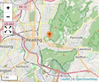 Map of Central Catholic High School