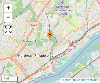 Map of Father Judge High School