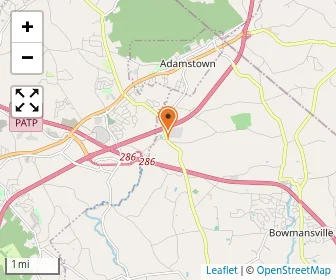 Map of Gehmans Mennonite School