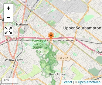 Map of Huntingdon Valley Christian Academy