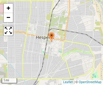Map of Hesperia Christian School
