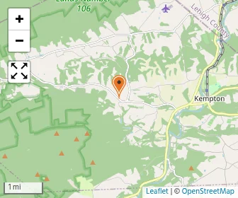 Map of Kempton New Church School