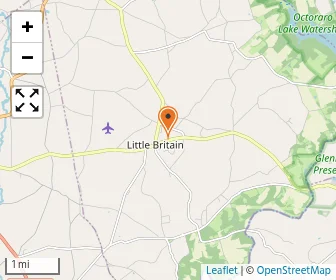 Map of Little Britain Mennonite School