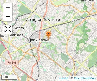 Map of Meadowlane Montessori School