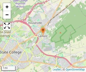 Map of Mt. Nittany Preschool
