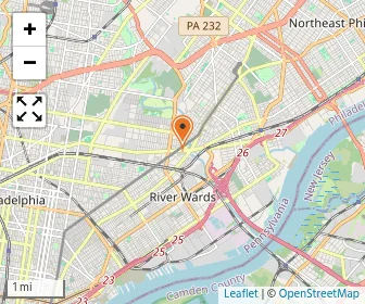 Map of Northeast Catholic High School