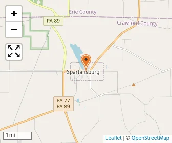 Map of Oilcreek School